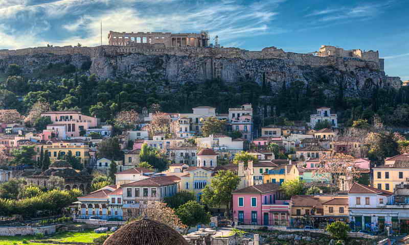 Панорама Афин